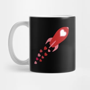 Love Rocketship Mug